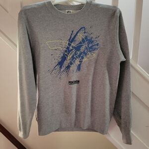 UT Uniqlo Gray Pokemon Sweater